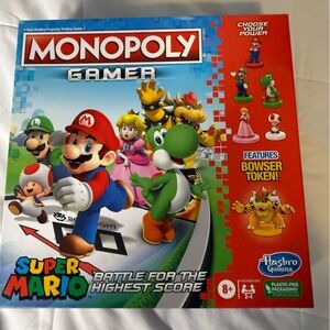 Nintendo Super Mario Monopoly Game NEW